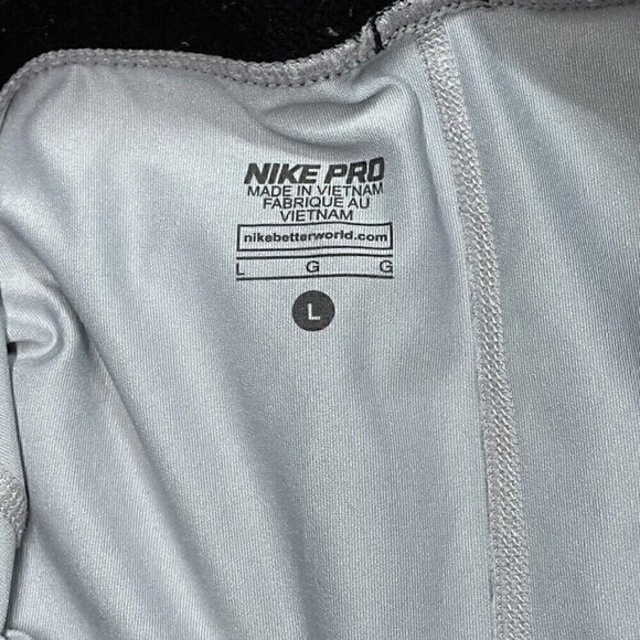 Nike Pro Camo Men's Athletic Combat Grey Black - Sz Large - Running Spor… - Picture 9 of 10